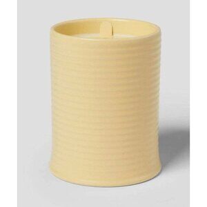 Threshold Pineapple Sage & Sugarcane Scented Candle In Yellow Ceramic Jar 14 Oz